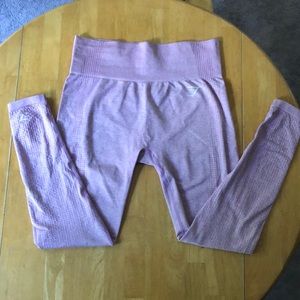 Gymshark Vital Seamless Leggings Dusty Pink Marl L